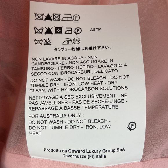 Mulberry Yvonne Marble Chiffon Pleated Dress Size 6 - Picture 8 of 9